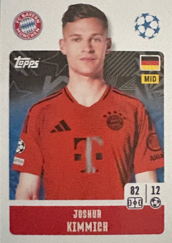 Champions League 2024/25 Topps Mancolista - Scegli figurina da 101 a 200