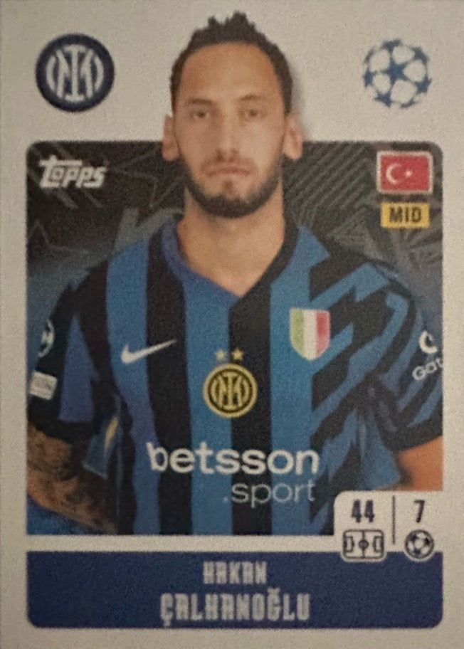 Champions League 2024/25 Topps Mancolista - Scegli figurina da 101 a 200