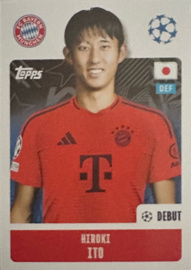 Champions League 2024/25 Topps Mancolista - Scegli figurina da 101 a 200