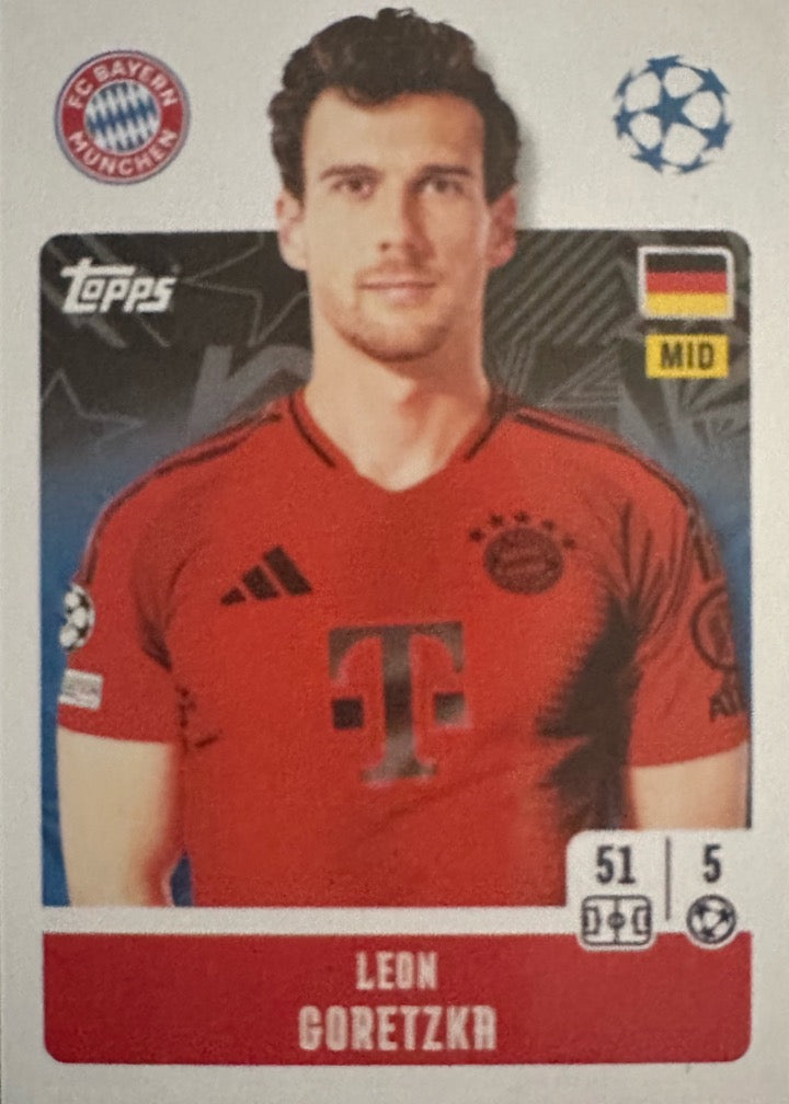 Champions League 2024/25 Topps Mancolista - Scegli figurina da 101 a 200