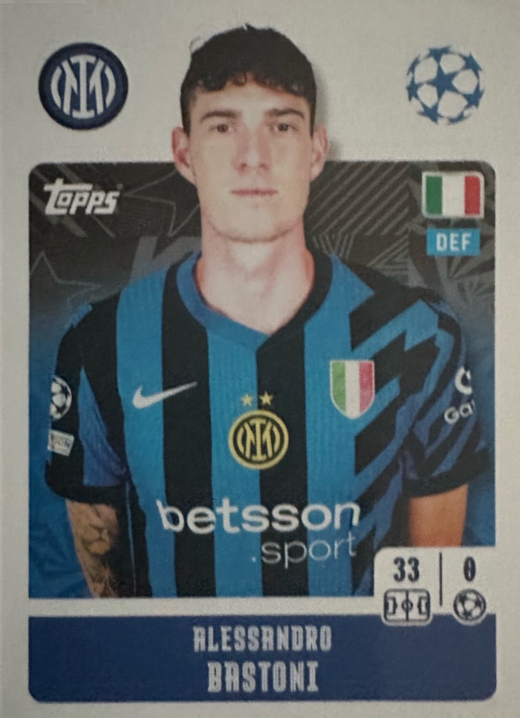 Champions League 2024/25 Topps Mancolista - Scegli figurina da 101 a 200