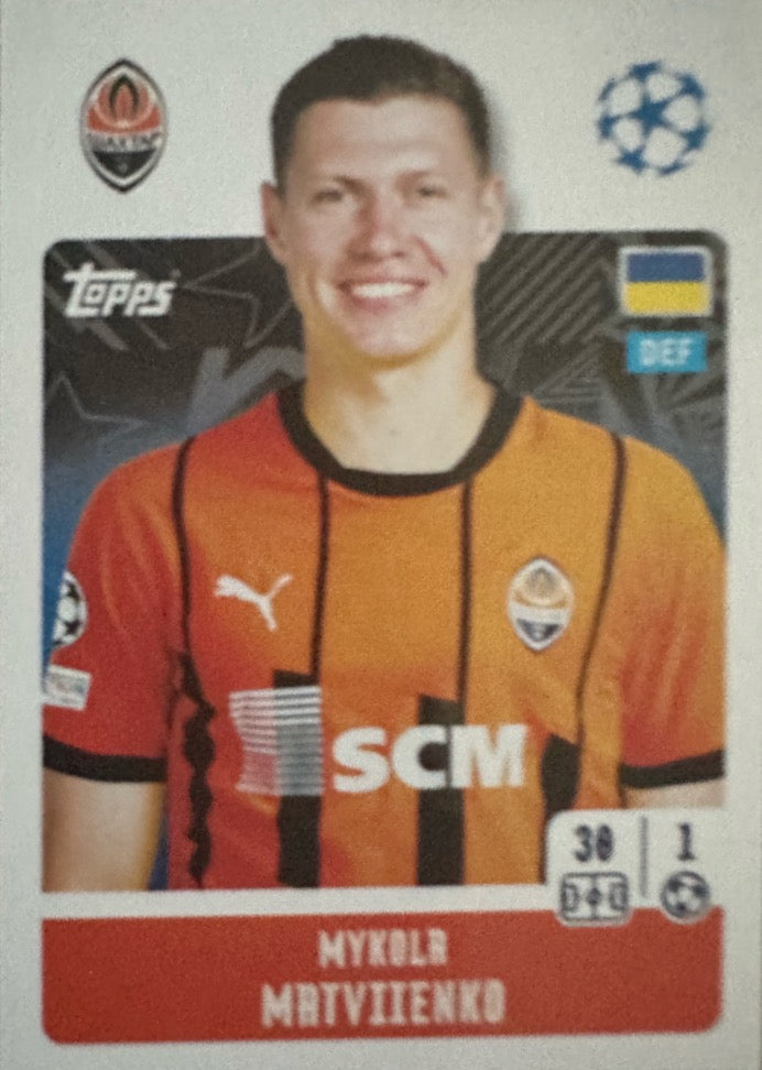 Champions League 2024/25 Topps Mancolista - Scegli figurina 201-300