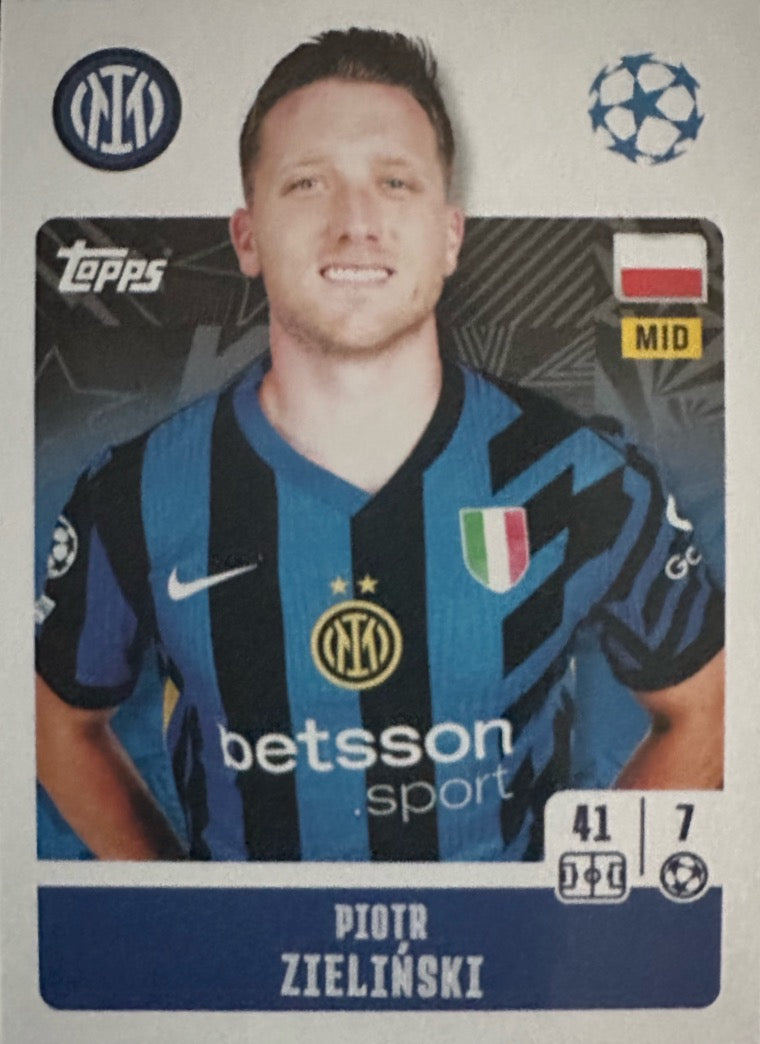 Champions League 2024/25 Topps Mancolista - Scegli figurina da 101 a 200