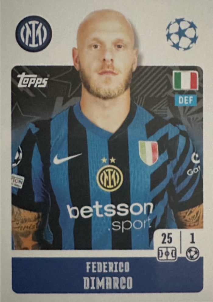 Champions League 2024/25 Topps Mancolista - Scegli figurina da 101 a 200