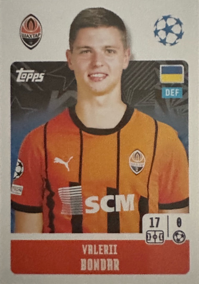 Champions League 2024/25 Topps Mancolista - Scegli figurina da 101 a 200