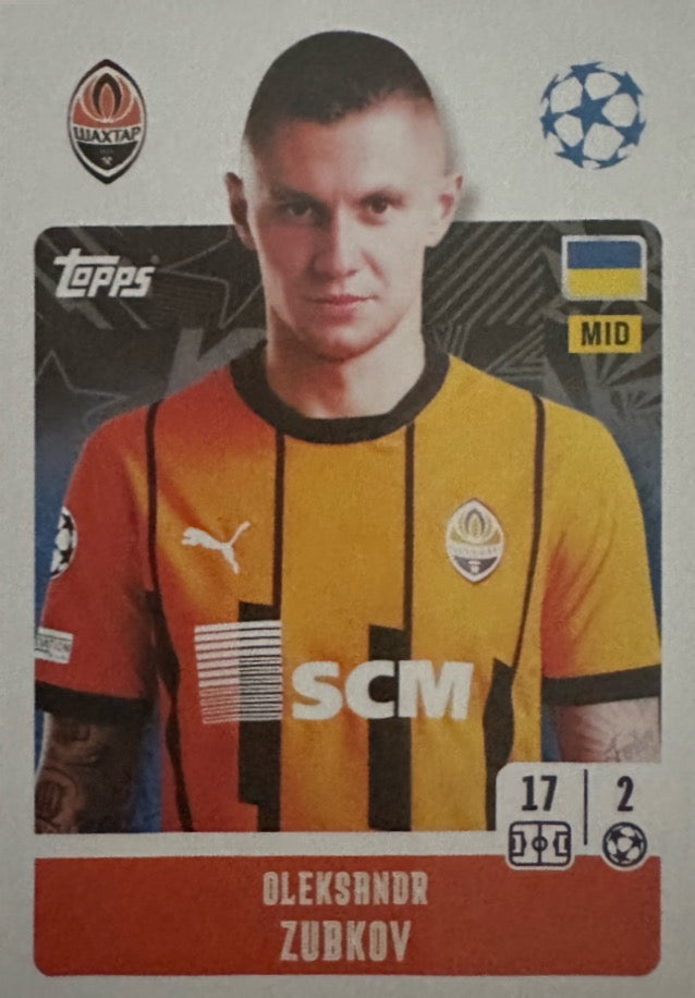 Champions League 2024/25 Topps Mancolista - Scegli figurina 201-300