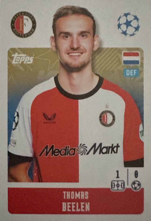 Champions League 2024/25 Topps Mancolista - Scegli figurina 201-300