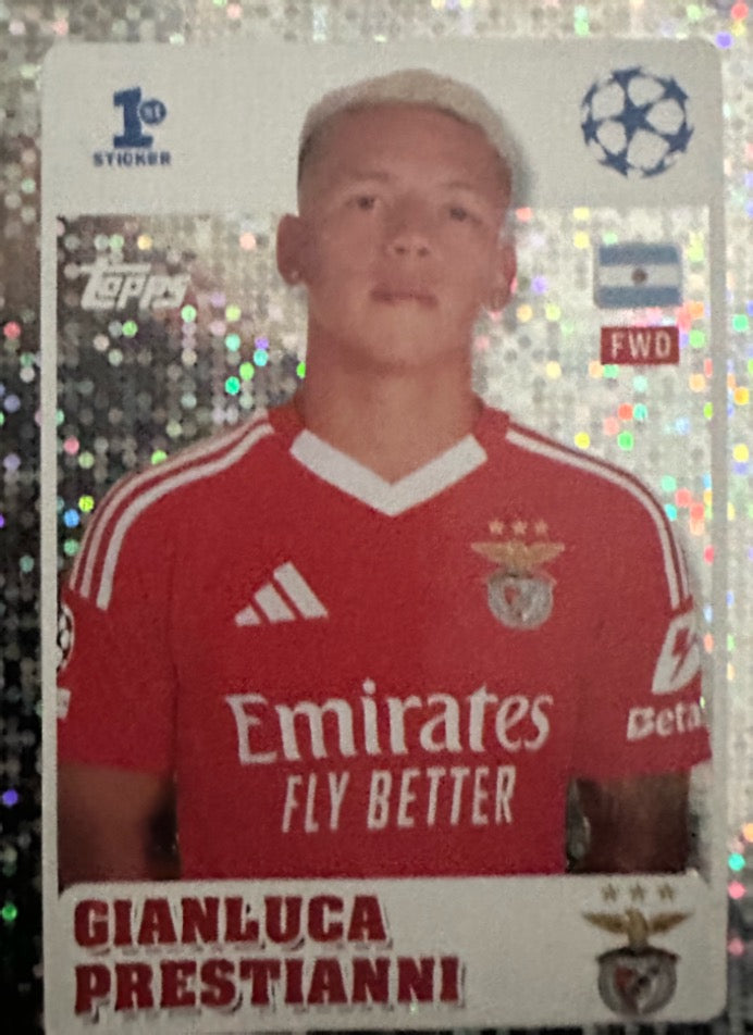 Champions League 2024/25 Topps Mancolista - Scegli figurina 201-300