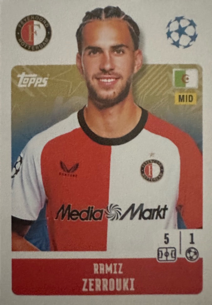 Champions League 2024/25 Topps Mancolista - Scegli figurina 201-300