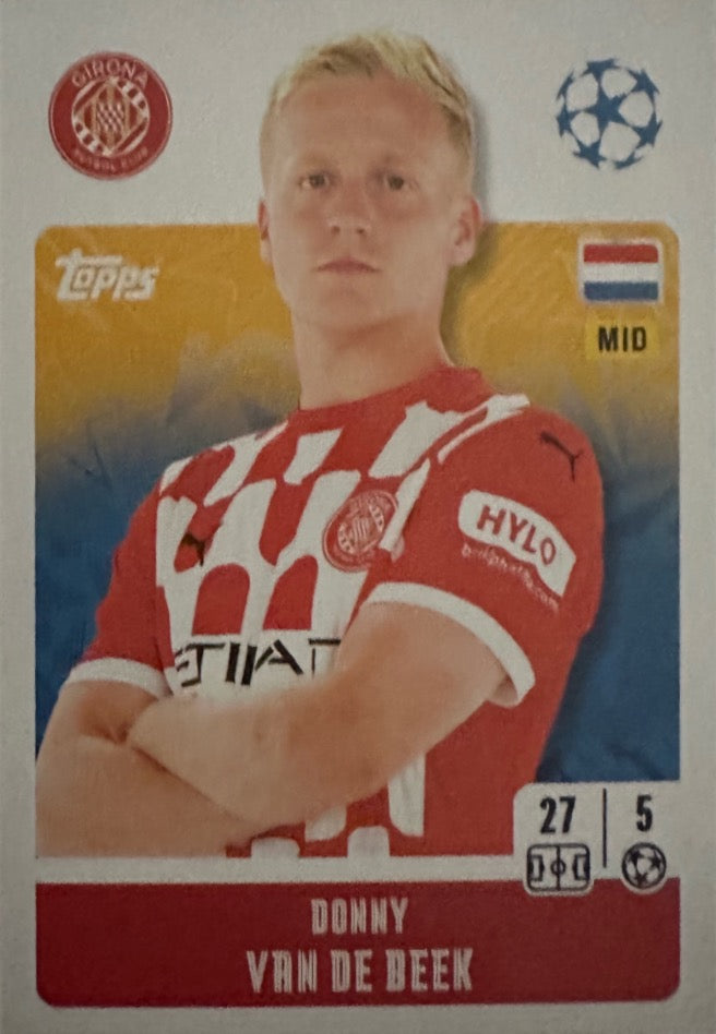 Champions League 2024/25 Topps Mancolista - Scegli figurina 201-300