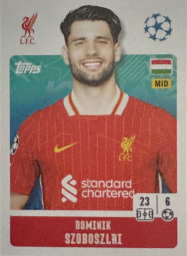 Champions League 2024/25 Topps Mancolista - Scegli figurina 201-300