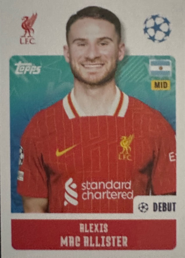 Champions League 2024/25 Topps Mancolista - Scegli figurina 201-300