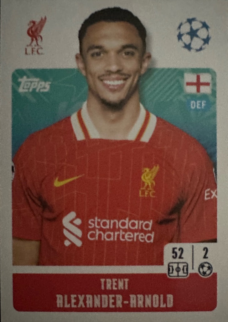 Champions League 2024/25 Topps Mancolista - Scegli figurina 201-300