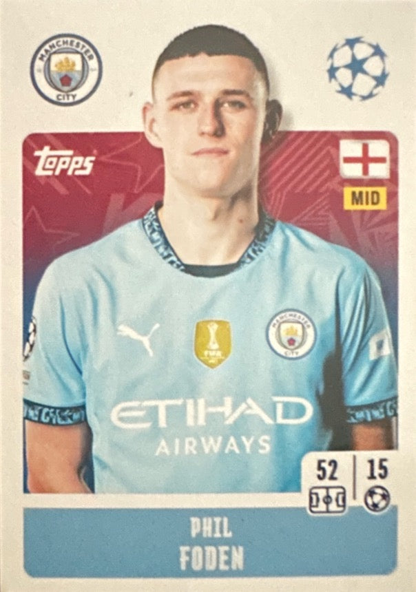 Champions League 2024/25 Topps Mancolista - Scegli figurina 201-300