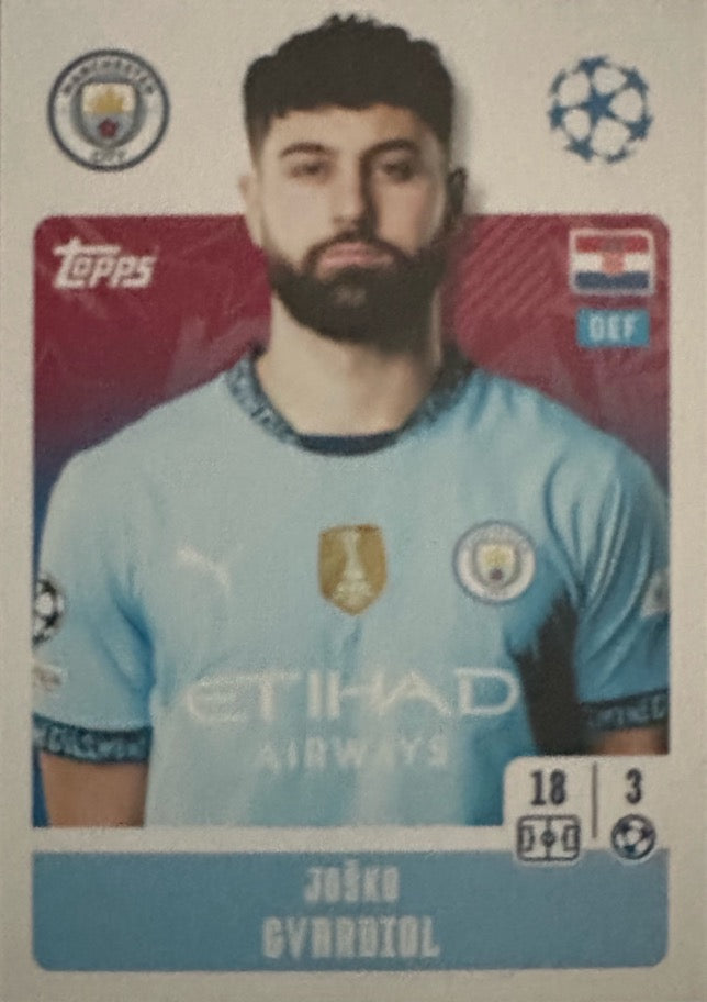 Champions League 2024/25 Topps Mancolista - Scegli figurina 201-300