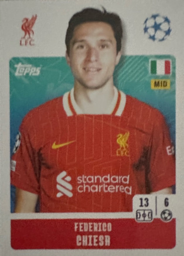 Champions League 2024/25 Topps Mancolista - Scegli figurina 201-300