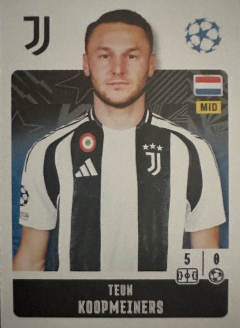 Champions League 2024/25 Topps Mancolista - Scegli figurina 201-300