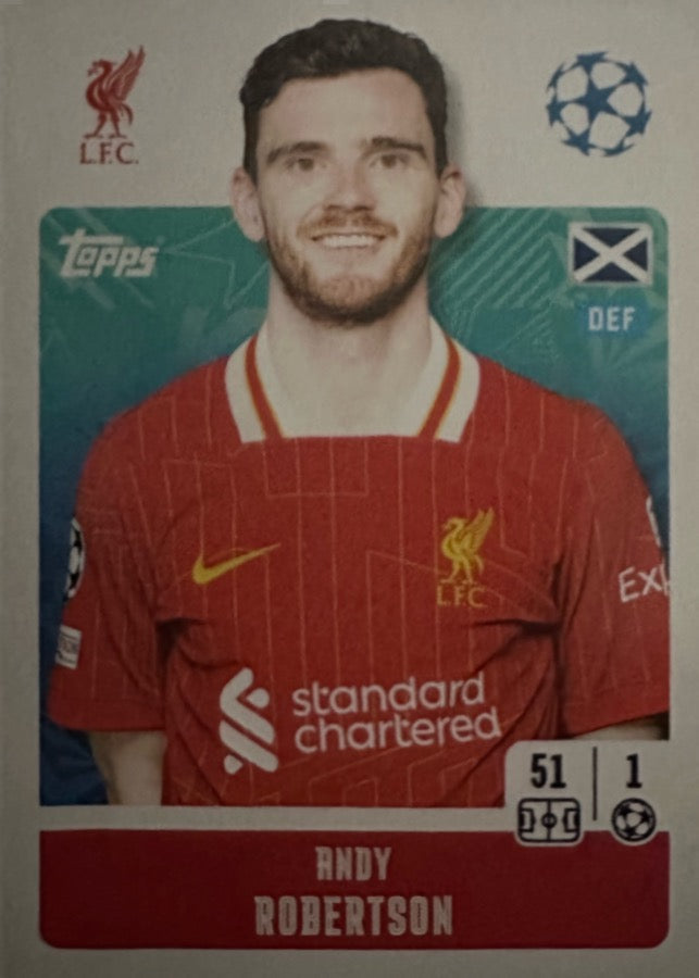 Champions League 2024/25 Topps Mancolista - Scegli figurina 201-300