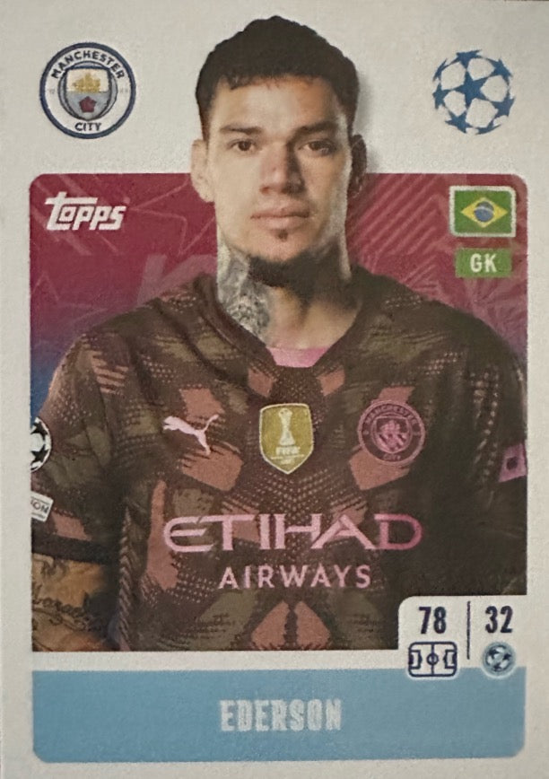 Champions League 2024/25 Topps Mancolista - Scegli figurina 201-300