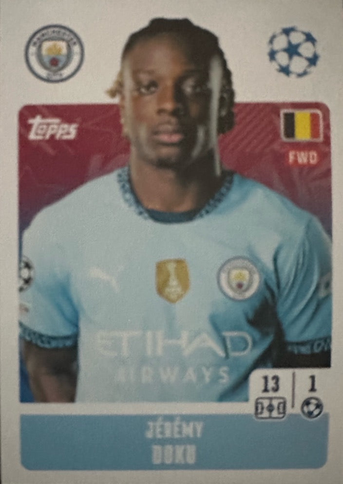 Champions League 2024/25 Topps Mancolista - Scegli figurina 201-300