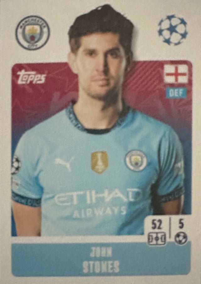 Champions League 2024/25 Topps Mancolista - Scegli figurina 201-300