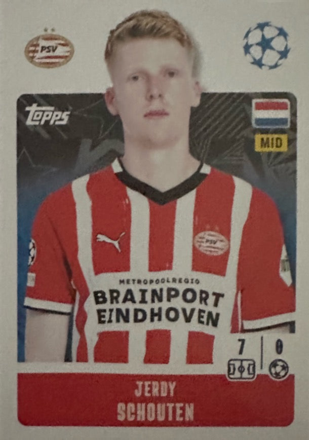 Champions League 2024/25 Topps Mancolista - Scegli figurina da 301 a 400