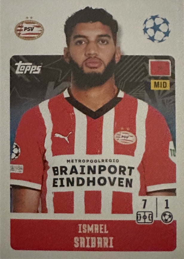 Champions League 2024/25 Topps Mancolista - Scegli figurina da 301 a 400