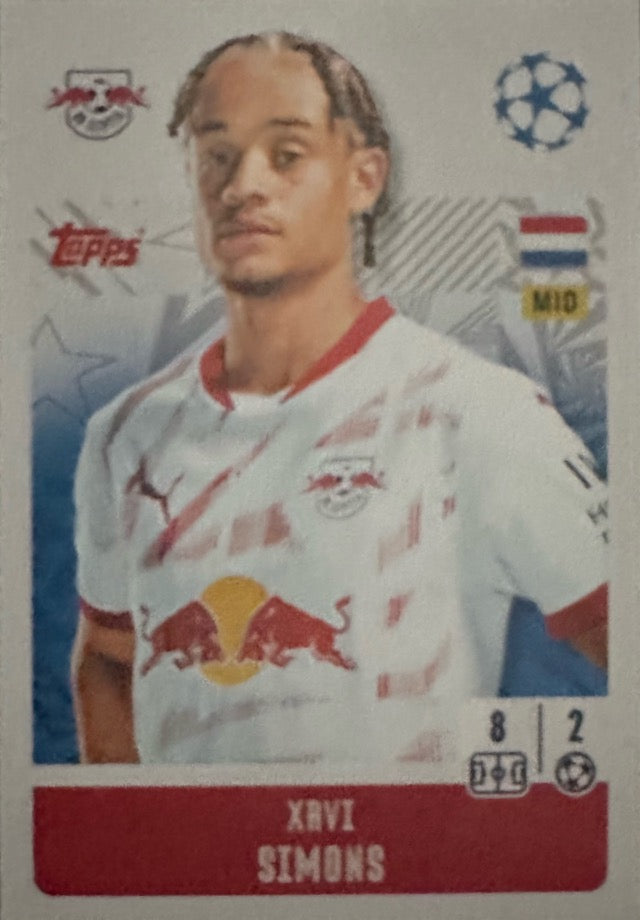 Champions League 2024/25 Topps Mancolista - Scegli figurina da 301 a 400