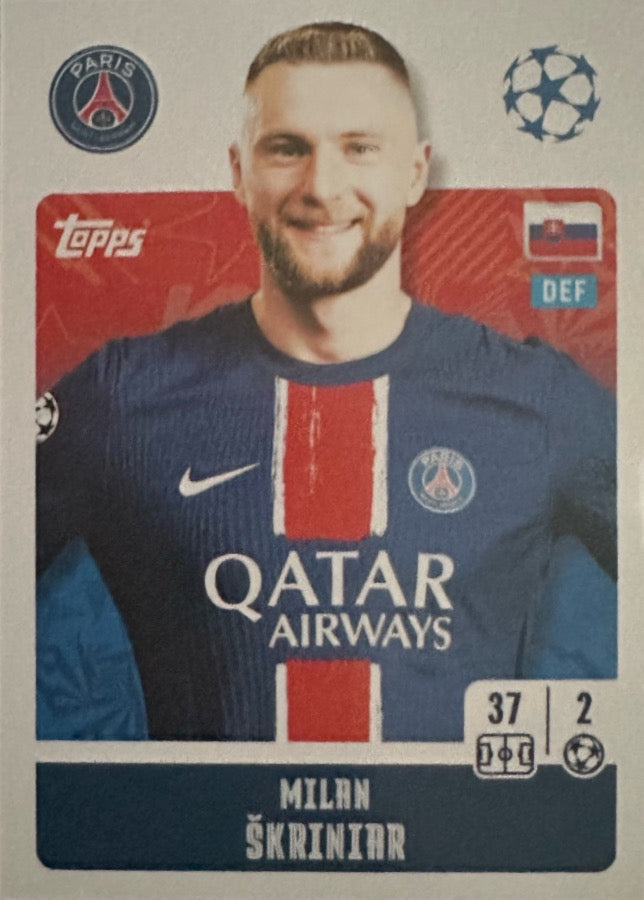 Champions League 2024/25 Topps Mancolista - Scegli figurina 201-300