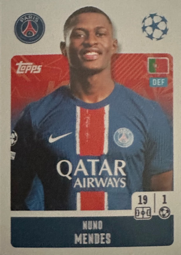 Champions League 2024/25 Topps Mancolista - Scegli figurina 201-300