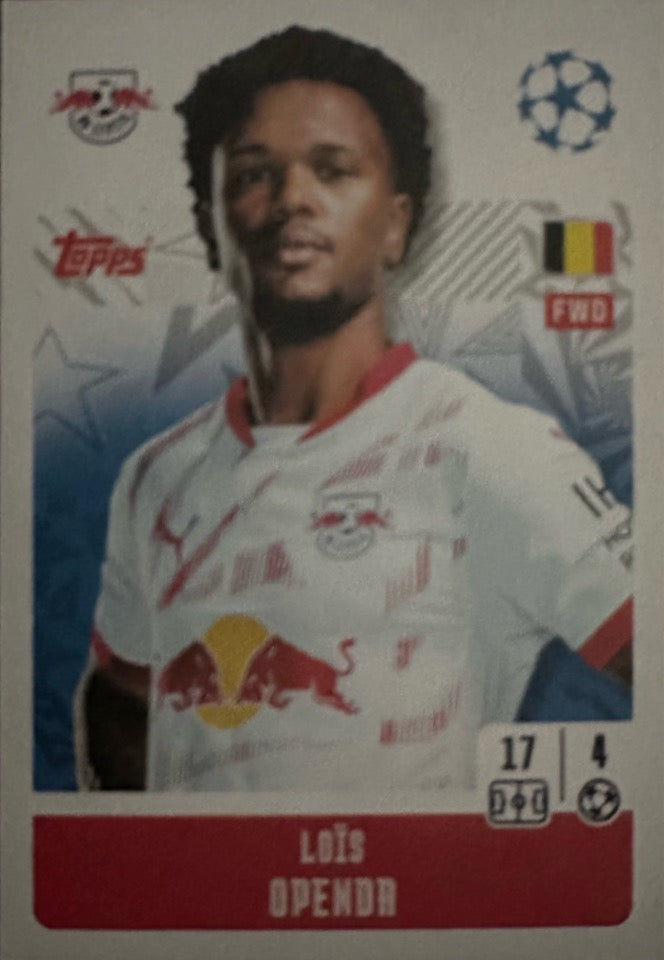 Champions League 2024/25 Topps Mancolista - Scegli figurina da 301 a 400