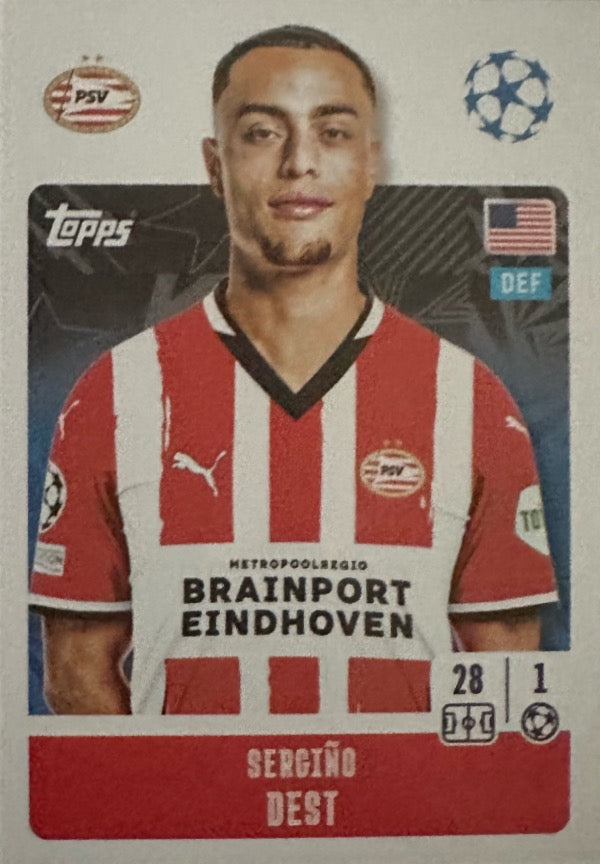 Champions League 2024/25 Topps Mancolista - Scegli figurina 201-300