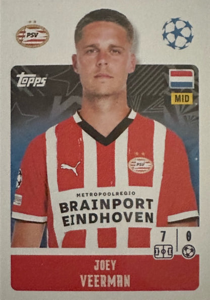 Champions League 2024/25 Topps Mancolista - Scegli figurina da 301 a 400