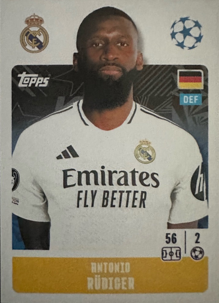 Champions League 2024/25 Topps Mancolista - Scegli figurina da 301 a 400