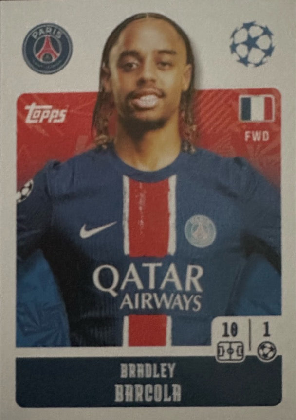 Champions League 2024/25 Topps Mancolista - Scegli figurina 201-300