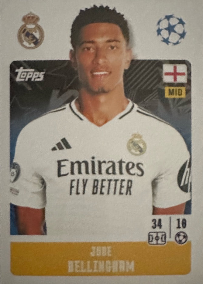 Champions League 2024/25 Topps Mancolista - Scegli figurina da 301 a 400