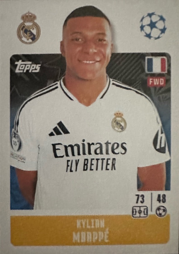 Champions League 2024/25 Topps Mancolista - Scegli figurina da 301 a 400