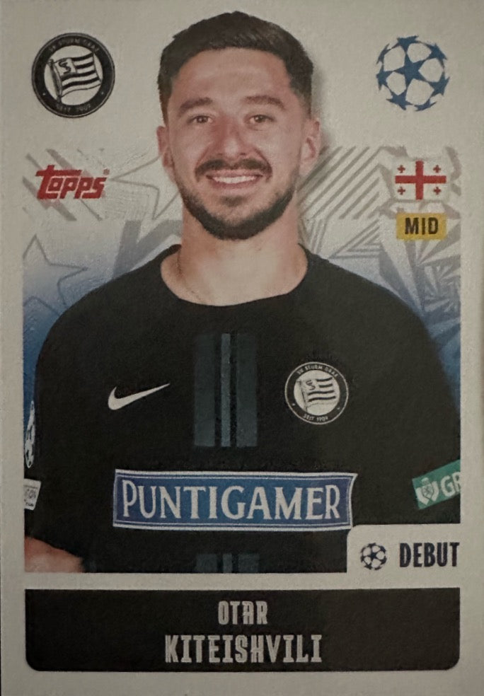 Champions League 2024/25 Topps Mancolista - Scegli figurina da 301 a 400