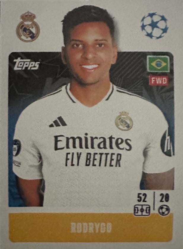 Champions League 2024/25 Topps Mancolista - Scegli figurina da 301 a 400