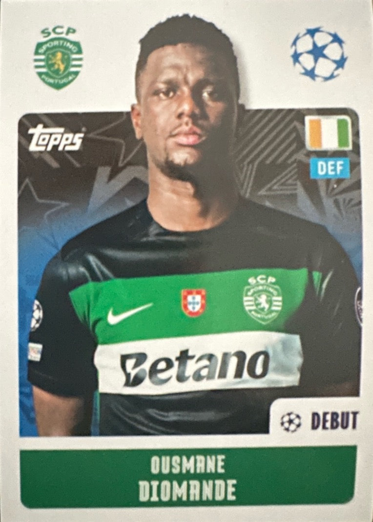 Champions League 2024/25 Topps Mancolista - Scegli figurina da 301 a 400