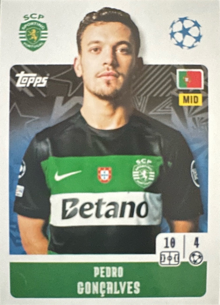 Champions League 2024/25 Topps Mancolista - Scegli figurina da 301 a 400