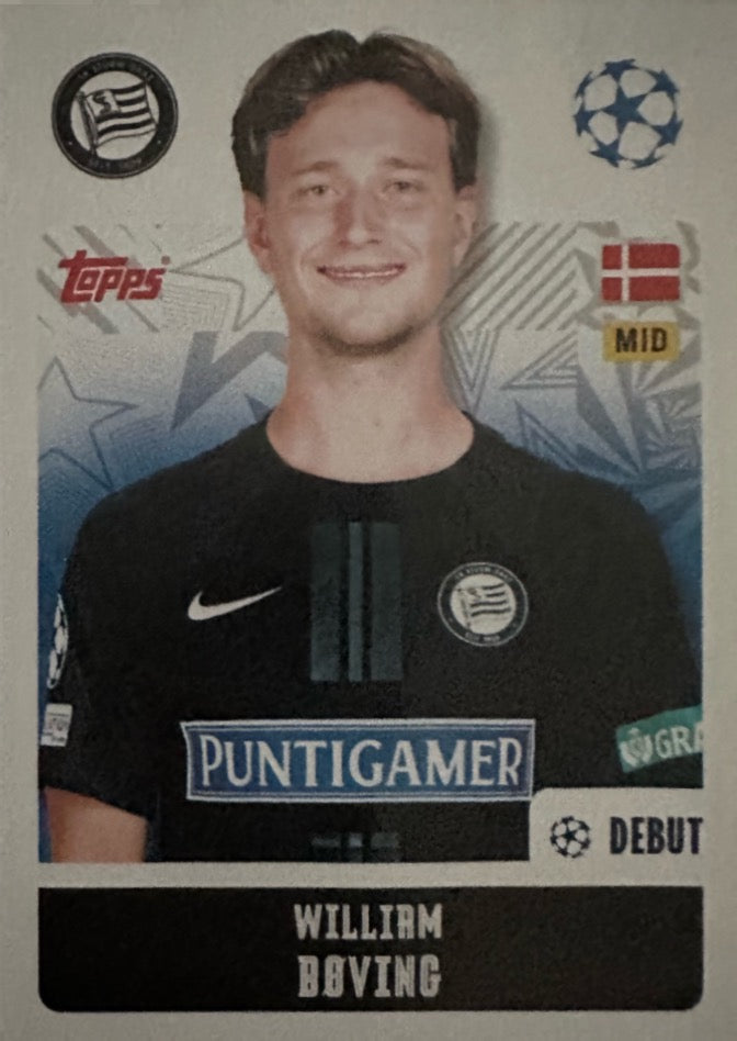 Champions League 2024/25 Topps Mancolista - Scegli figurina da 301 a 400