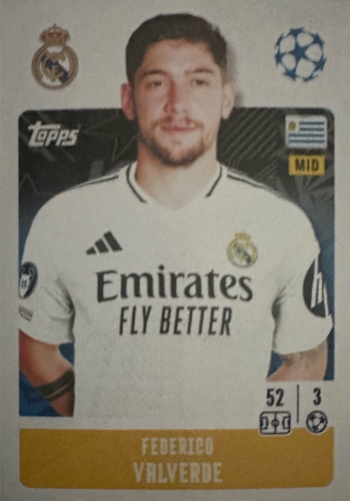 Champions League 2024/25 Topps Mancolista - Scegli figurina da 301 a 400