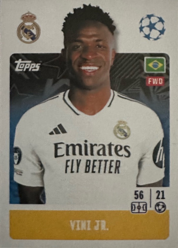 Champions League 2024/25 Topps Mancolista - Scegli figurina da 301 a 400