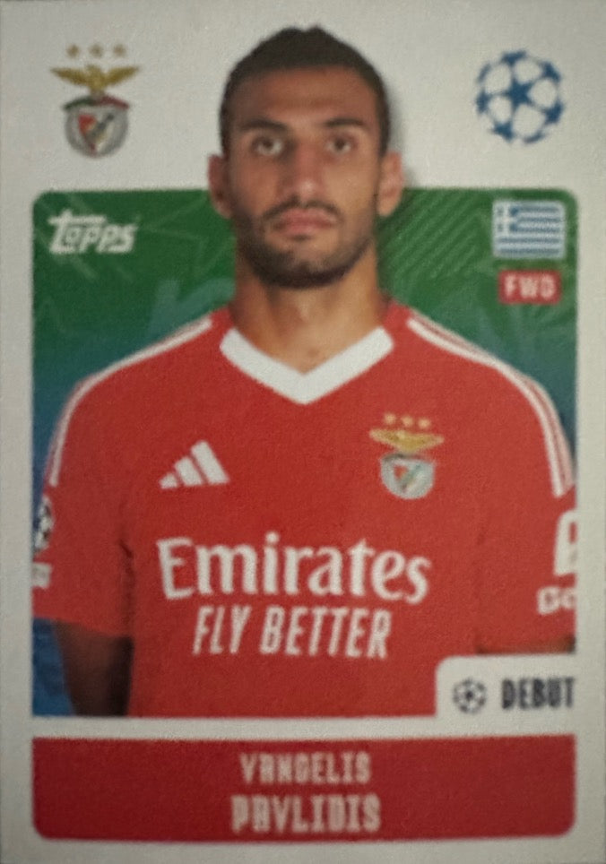 Champions League 2024/25 Topps Mancolista - Scegli figurina da 301 a 400