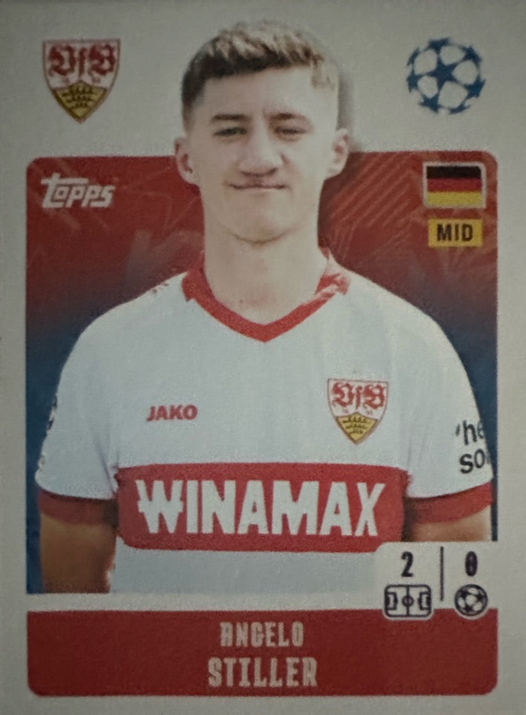 Champions League 2024/25 Topps Mancolista - Scegli figurina da 301 a 400