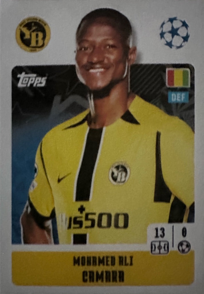 Champions League 2024/25 Topps Mancolista - Scegli figurina da 401 a 500