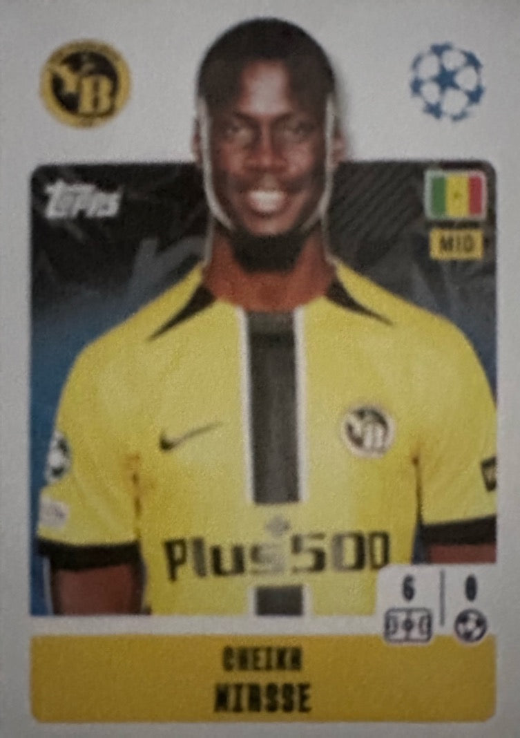 Champions League 2024/25 Topps Mancolista - Scegli figurina da 401 a 500