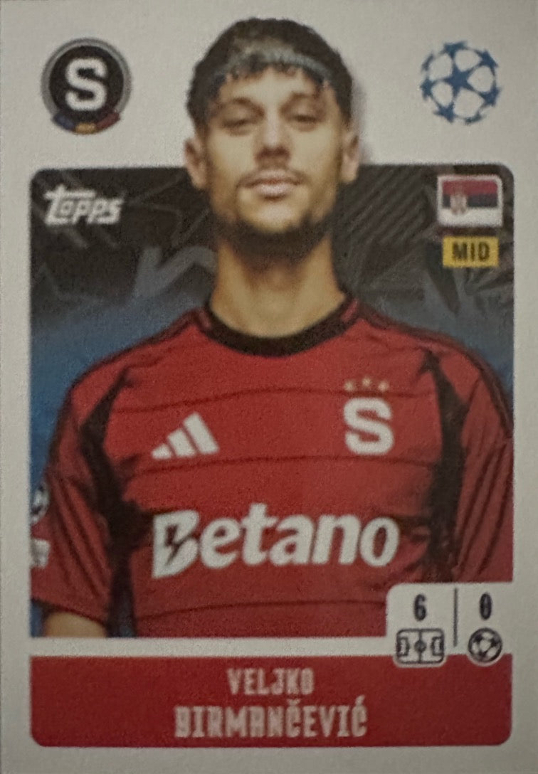 Champions League 2024/25 Topps Mancolista - Scegli figurina da 401 a 500