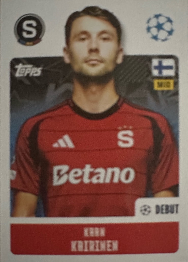 Champions League 2024/25 Topps Mancolista - Scegli figurina da 401 a 500